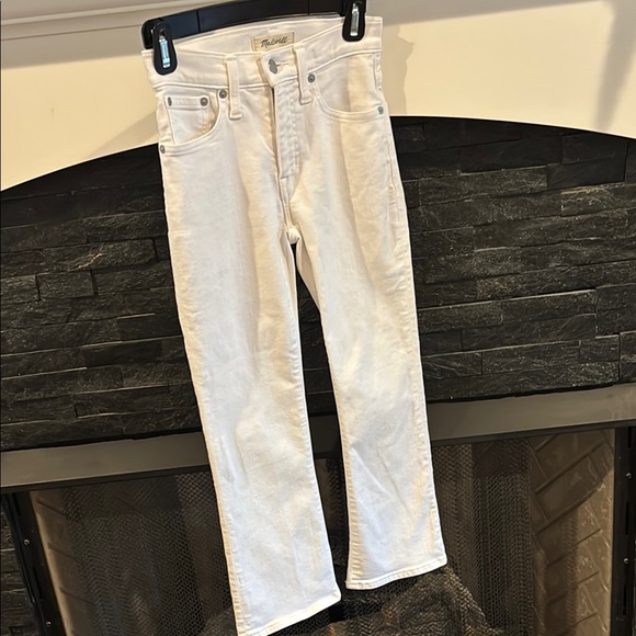 Madewell Denim - Madewell Women's Boot Cut Jeans - White